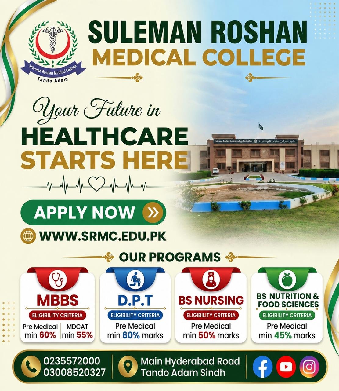 Your Future in Healthcare Starts Here - SRMC